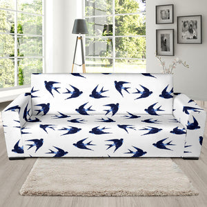 Swallow Pattern Print Design 03  Sofa Slipcover