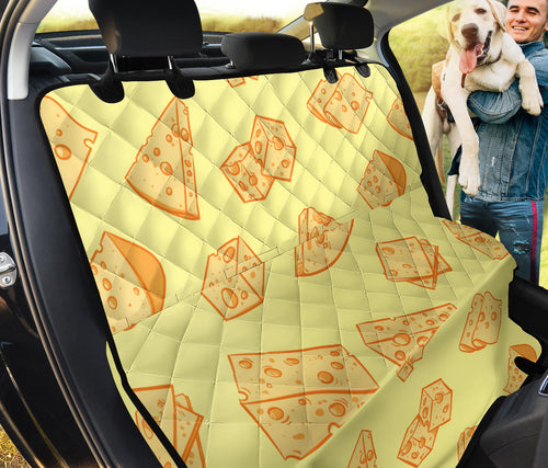 Cheese Design Pattern Dog Car Seat Covers