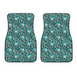 Elephants Jungle Pattern Front Car Mats