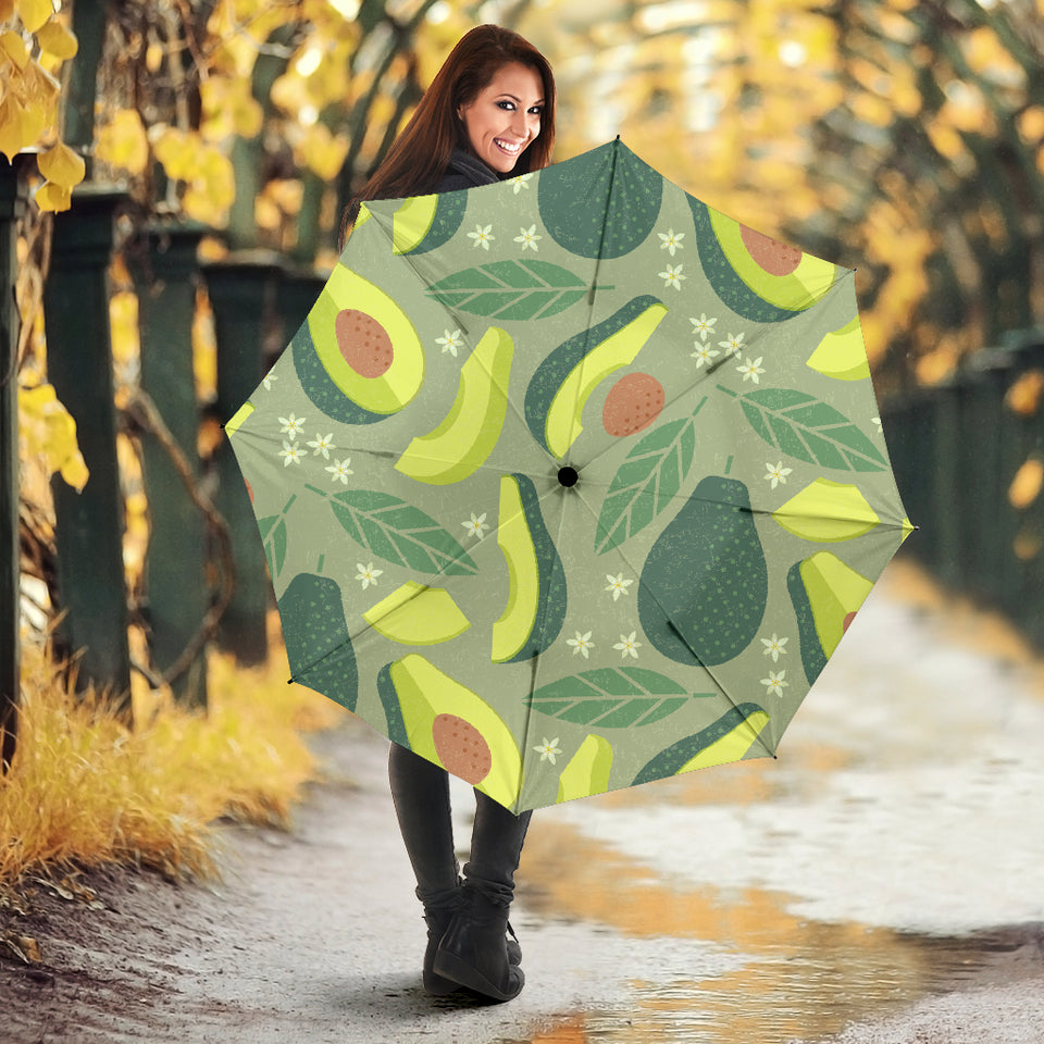 Avocado Pattern Umbrella