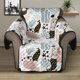 cute mermaid pattern Recliner Cover Protector