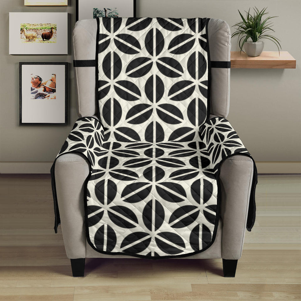 Coffee bean abstract modern pattern Chair Cover Protector