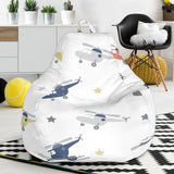 Cute Helicopter Star Pattern Bean Bag Cover