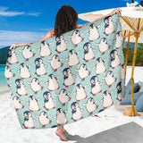 Cute Penguin Pattern Sarong