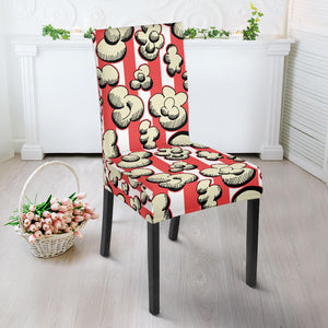 Popcorn Pattern Print Design 05 Dining Chair Slipcover