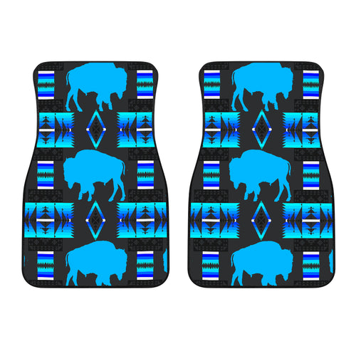 Midnight Lake Buffalo Front Car Mats (Set Of 2)