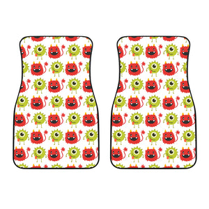 Alien Pattern Print Design 05 Front Car Mats