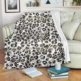 Leopard Skin Print Pattern Premium Blanket