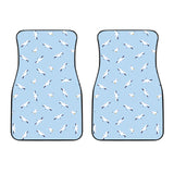 Seagull Pattern Print Design 02 Front Car Mats