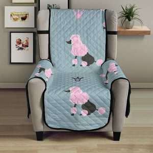 poodle dog pattern Chair Cover Protector