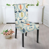 Apples Leaves Pattern Dining Chair Slipcover