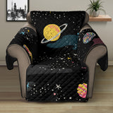 space pattern Recliner Cover Protector