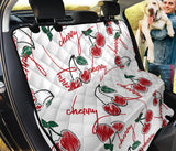 Hand Drawn Cherry Pattern Dog Car Seat Covers