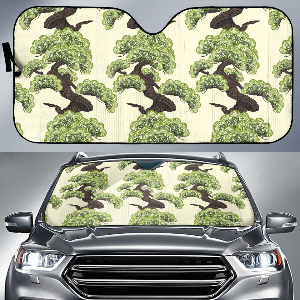 Bonsai Pattern Car Sun Shade