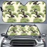 Bonsai Pattern Car Sun Shade