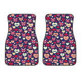 British Pattern Print Design 02 Front Car Mats