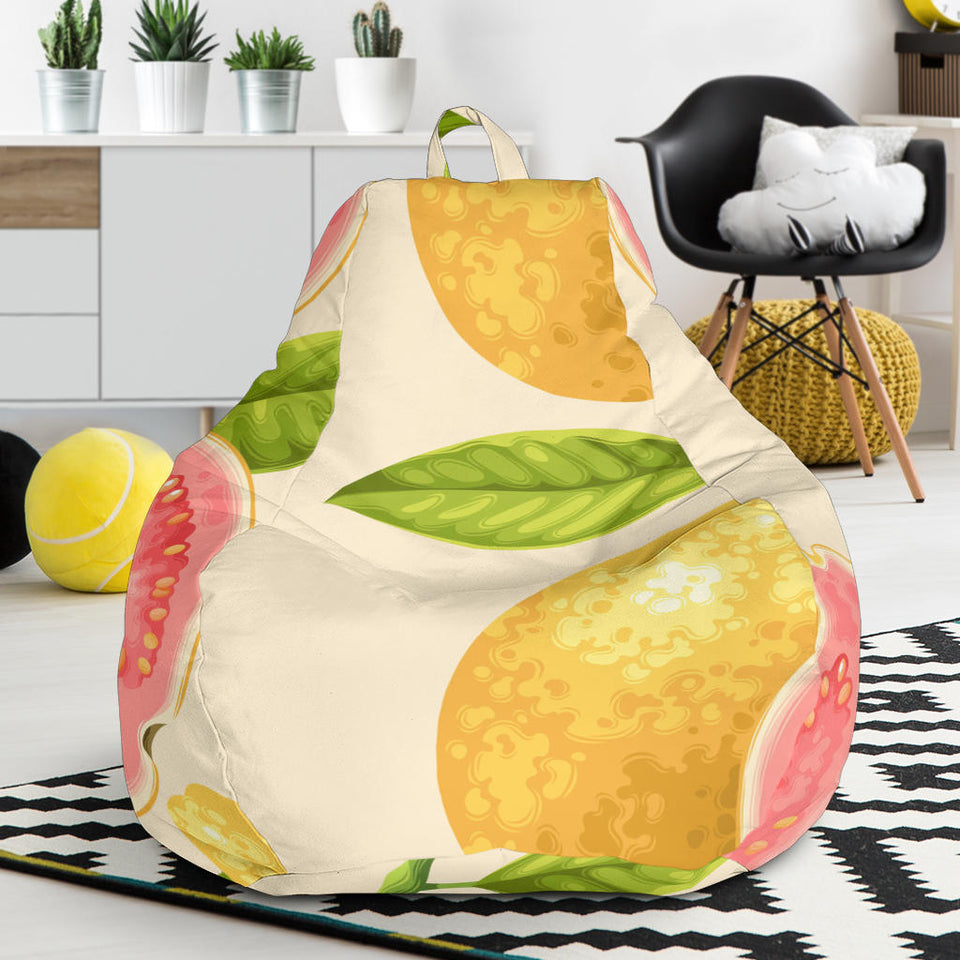 Beautiful Guava Pattern Bean Bag Cover
