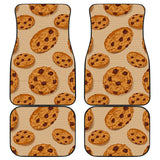 Cookie Pattern Front And Back Car Mats