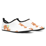 Cute Kangaroo Pattern Aqua Shoes