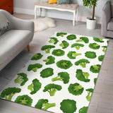 Cute Broccoli Pattern Area Rug