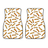 French Fries Potato Pattern Front Car Mats