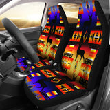 Seven Tribes Deer Horizon Car Seat Covers