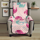 Cute little mermaid pattern Chair Cover Protector