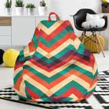 Zigzag  Chevron Colorful Pattern Bean Bag Cover
