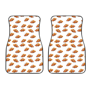 Clown Fish Pattern Print Design 03 Front Car Mats