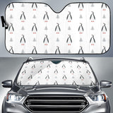 Penguin Pattern Car Sun Shade
