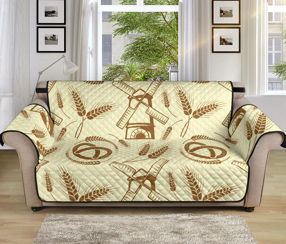 Windmill Wheat pattern Sofa Cover Protector