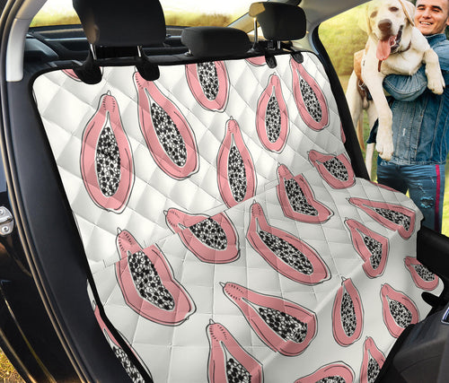 Papaya Pattern Dog Car Seat Covers