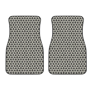 Coffee Bean Abstract Modern Pattern Front Car Mats