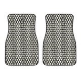 Coffee Bean Abstract Modern Pattern Front Car Mats