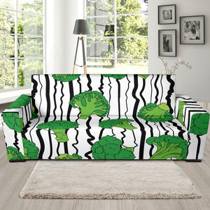 Cool Broccoli Pattern Sofa Slipcover