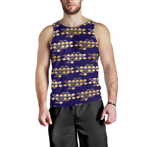 Beautiful japanese fan pattern Men Tank Top
