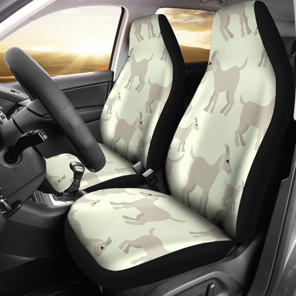 Little Young Goat Pattern Universal Fit Car Seat Covers