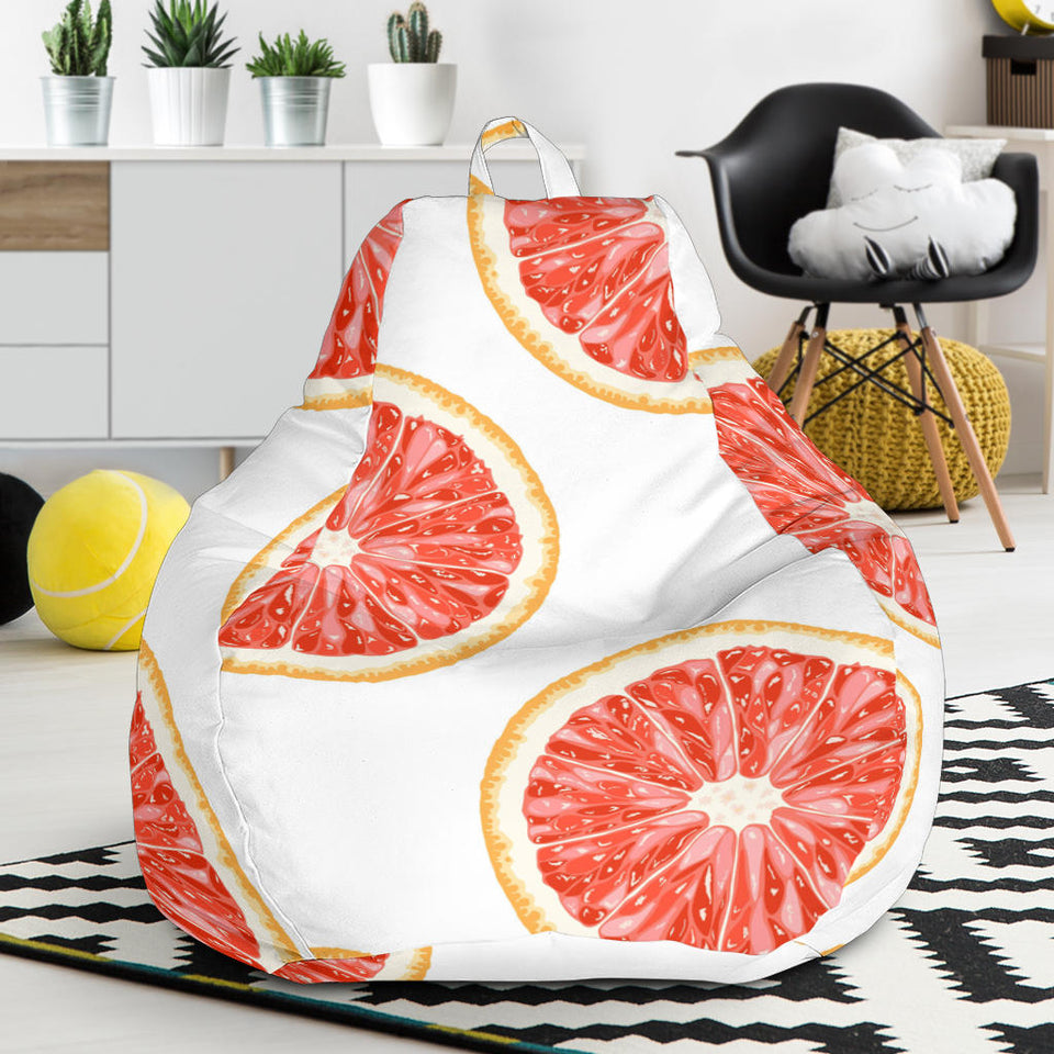 Grapefruit Pattern Bean Bag Cover