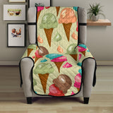 Colorful ice cream pattern Chair Cover Protector