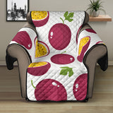 Passion fruit design pattern Recliner Cover Protector