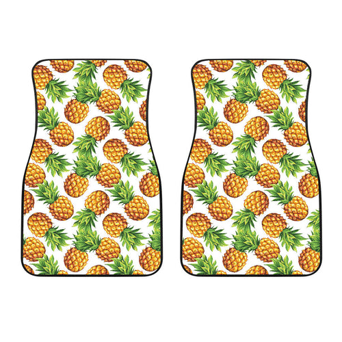 Pineapples Design Pattern Front Car Mats