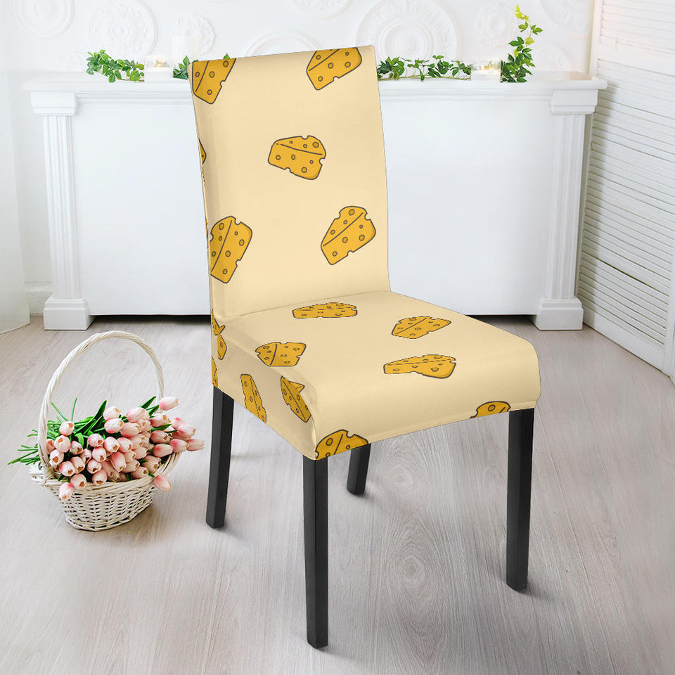 Cheese Pattern Dining Chair Slipcover