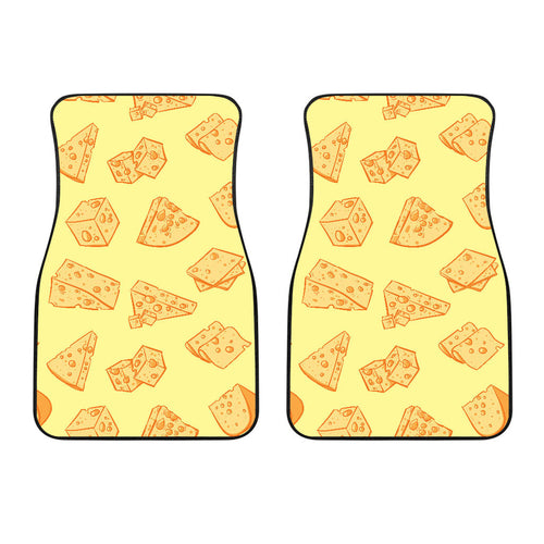 Cheese Design Pattern  Front Car Mats