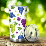 Grape Pattern Tumbler