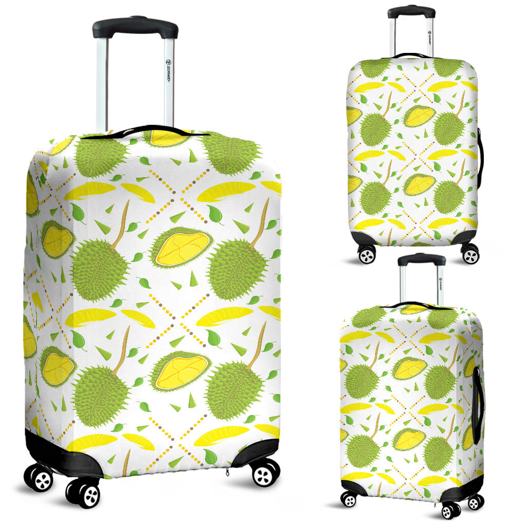 Durian Pattern Background Luggage Covers