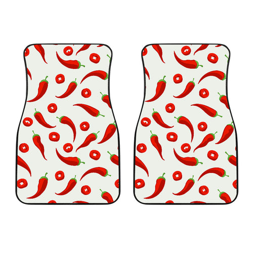 Chili Pattern  Front Car Mats