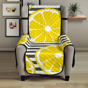 slice of lemon design pattern Chair Cover Protector