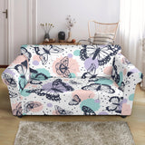 Butterfly Pattern Loveseat Couch Slipcover