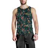 Snake forest pattern Men Tank Top