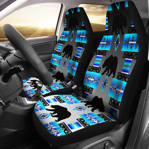 Real Bear Midnight Lake Car Seat Covers